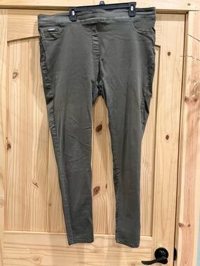 Olive Green‎ Stretch Skinny Pants